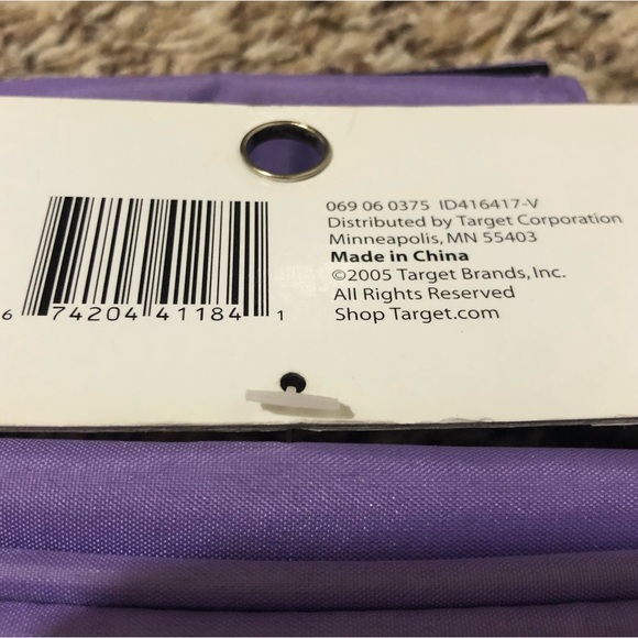 NEW PURPLE Embark Large Travel Cosmetic TOILETRY BAG Handle Zipper Pocket - Picture 6 of 8